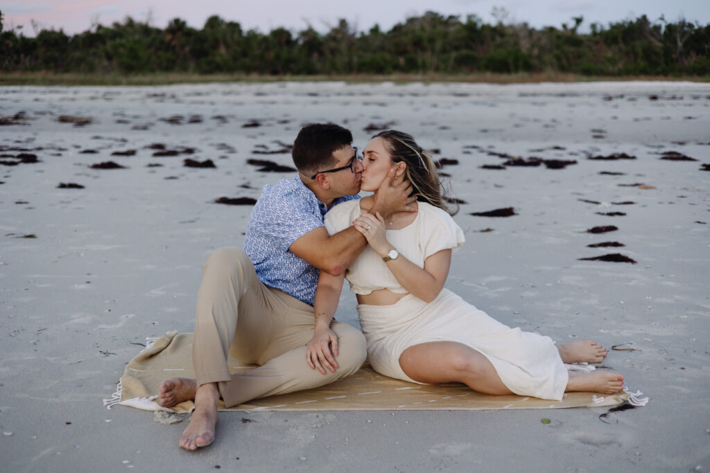 Fort Myers Engagement Session at Bowditch Point Park