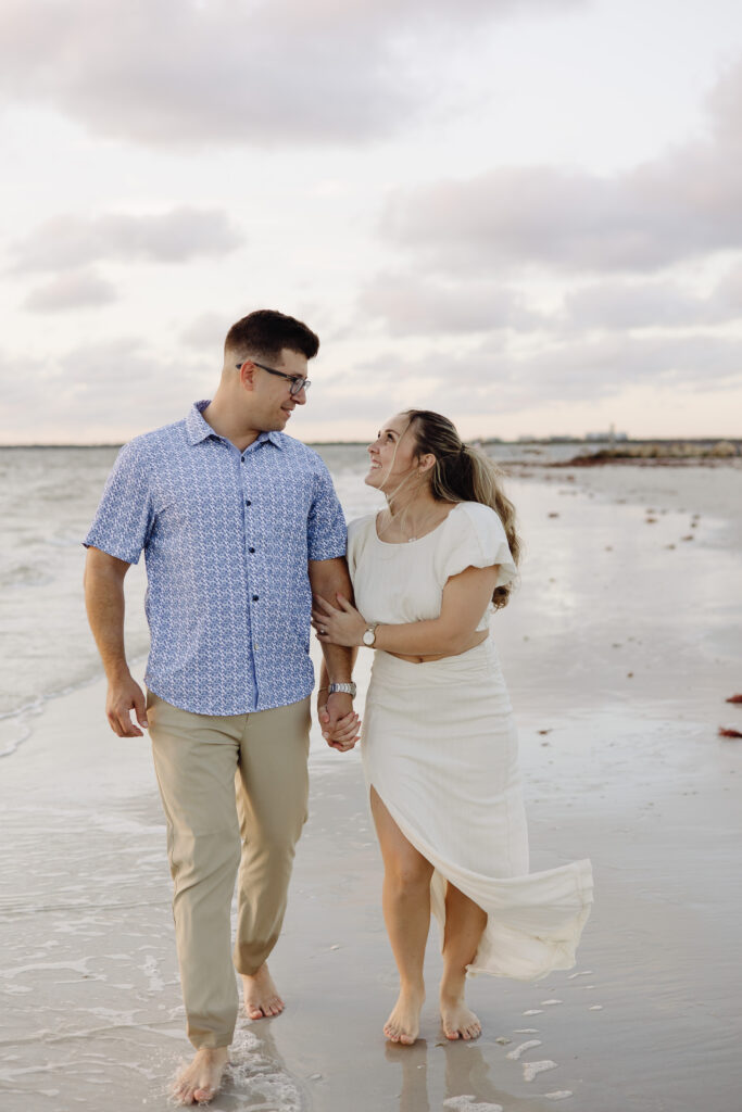 Fort Myers Engagement Session at Bowditch Point Park