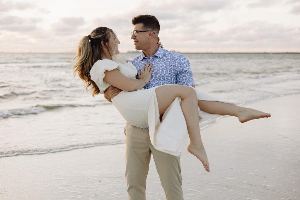 Fort Myers Engagement Session at Bowditch Point Park