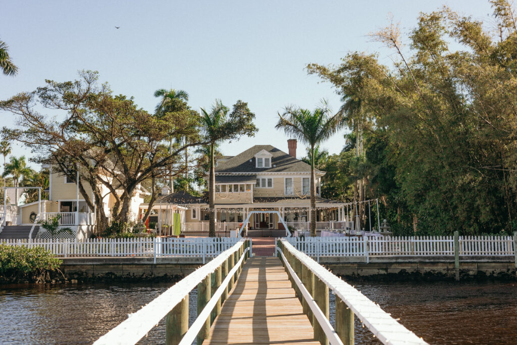 The Heitman House wedding venue in Southwest Florida. 