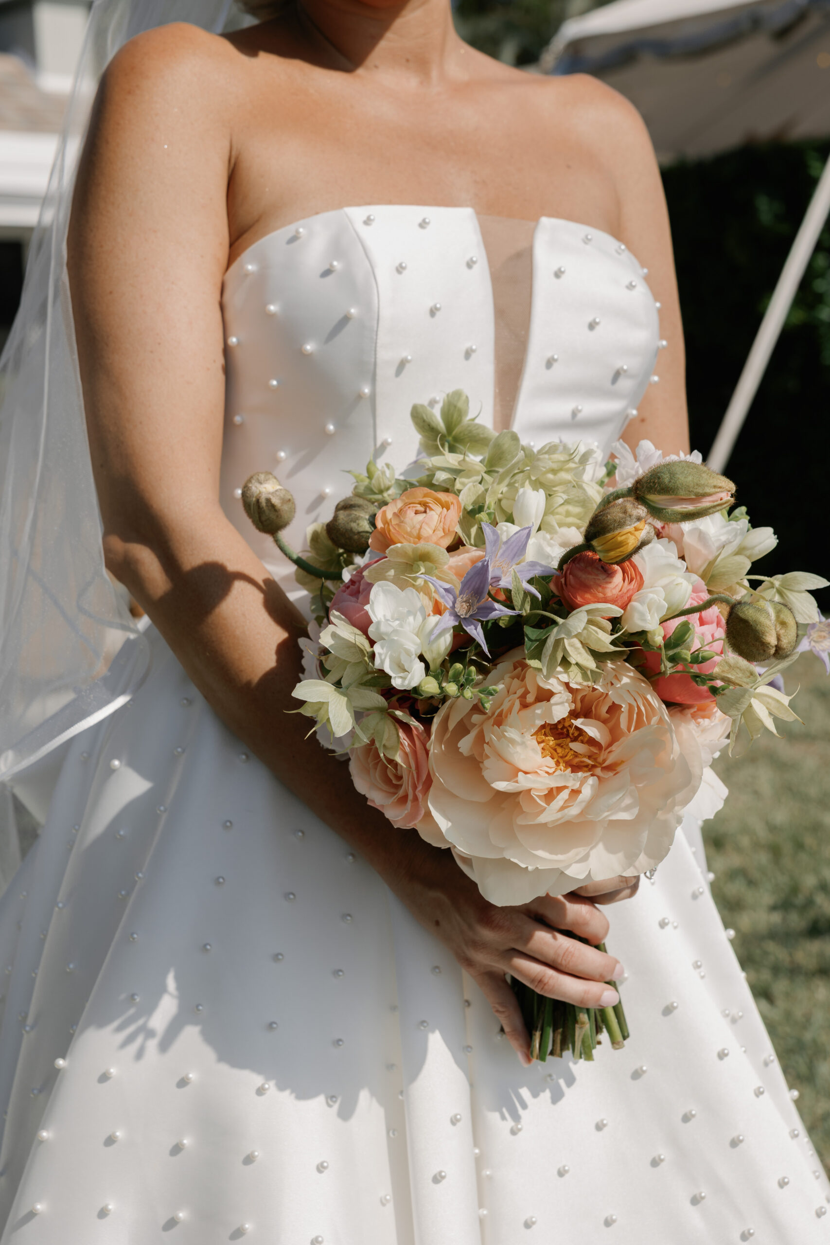 bridal bouquet by the best wedding florist in  naples fl